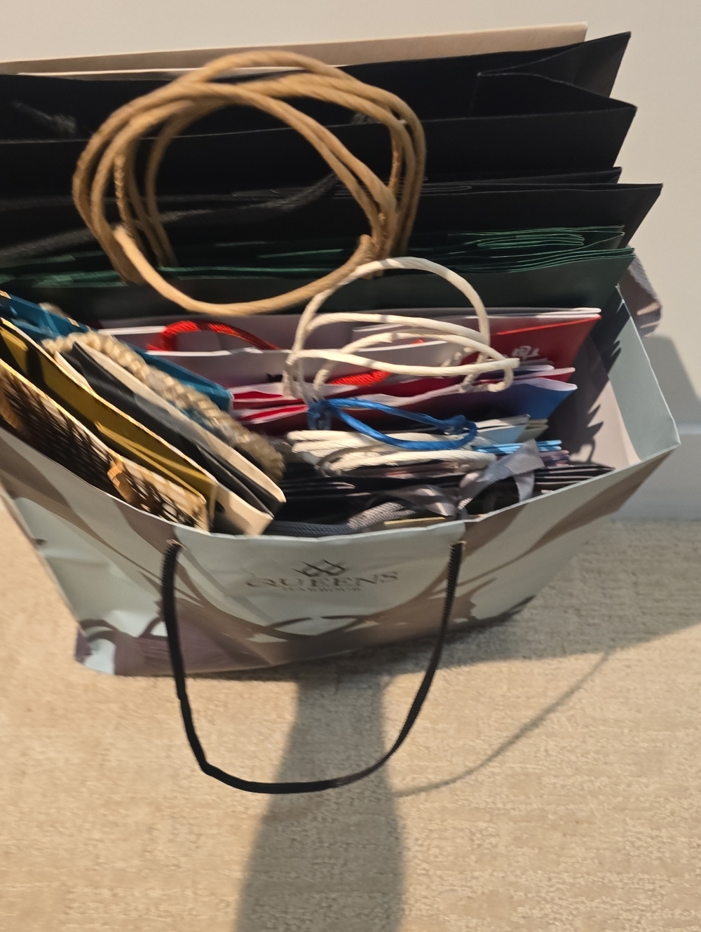 Diffrent Size Shopping Bag Organizer Tote